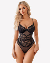 Cut Out Babydoll Crotchless Teddy